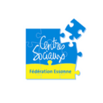 Logo centres sociaux Essonne partenaire de Systorga cabinet de Diagnostic et Conseil pour Entreprise et Association